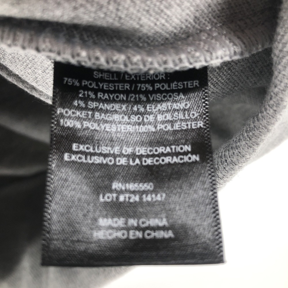 32 Degrees Heat Men's Full Zip Hooded Jacket Tight Knit Thermal Gray SMALL - Picture 5 of 6